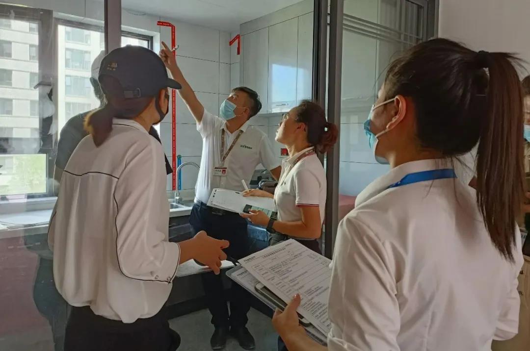 昌禾裝飾【中海悅府】工地聯(lián)檢丨鏡頭紀(jì)實，讓每個工地都禁得住考驗！