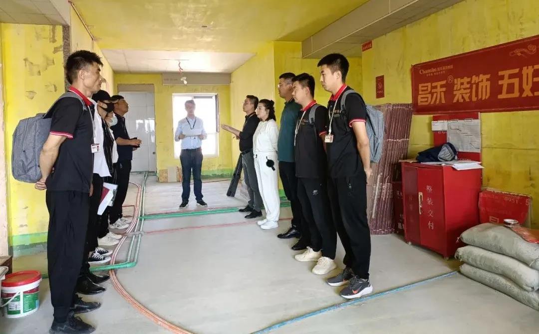 昌禾裝飾【鳳凰華府】工地聯(lián)檢丨鏡頭紀(jì)實，讓每個工地都禁得住考驗！