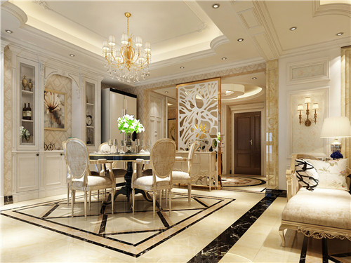 璽云臺(tái)196平米歐式裝修效果圖 璽云臺(tái)196平米歐式裝修效果圖