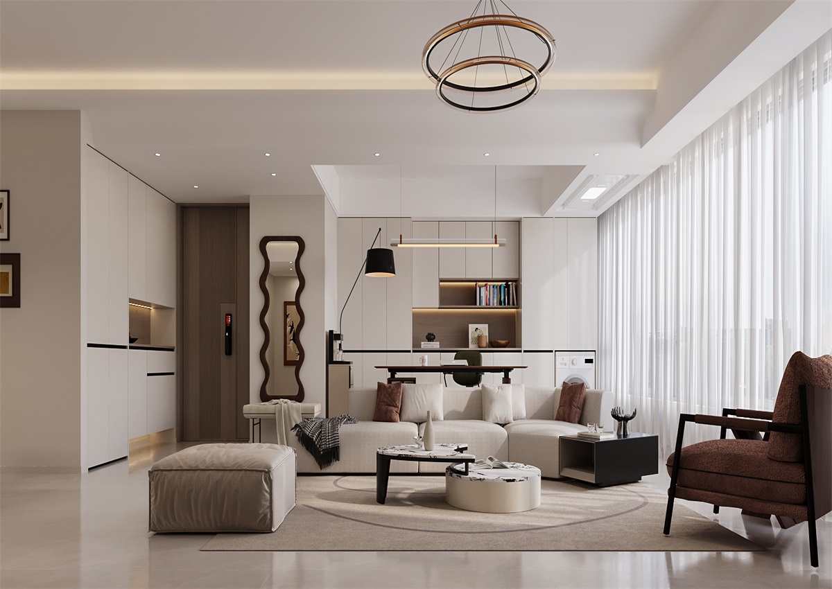 中海尚學府135㎡ | 為什么都喜歡奶油風？看完她家我知道了