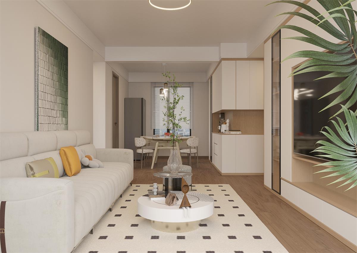 中房西悅府 | 簡約不失高級，127㎡原木奶油風滿是松弛感！