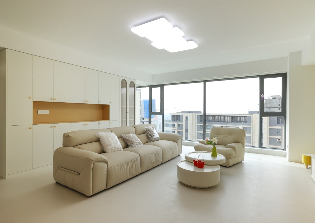 實(shí)景 | 萬錦公館143㎡奶油風(fēng)，藏進(jìn)角落里的寫意自然，讓焦慮瞬間清零！