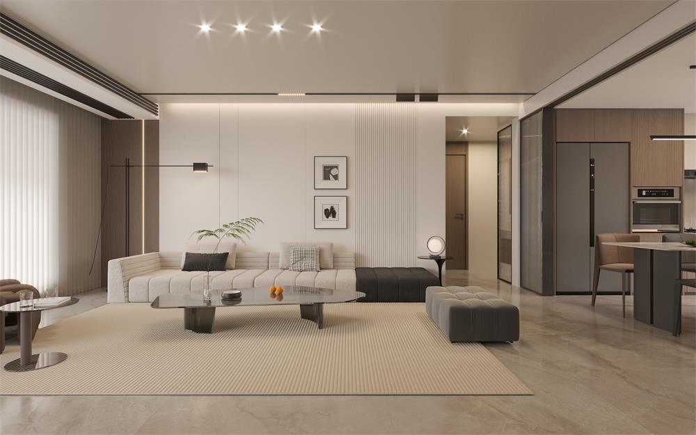 星耀閱海138㎡ | 開放式餐廚新玩法！可開合式LDK一體化，讓家瞬間大兩倍