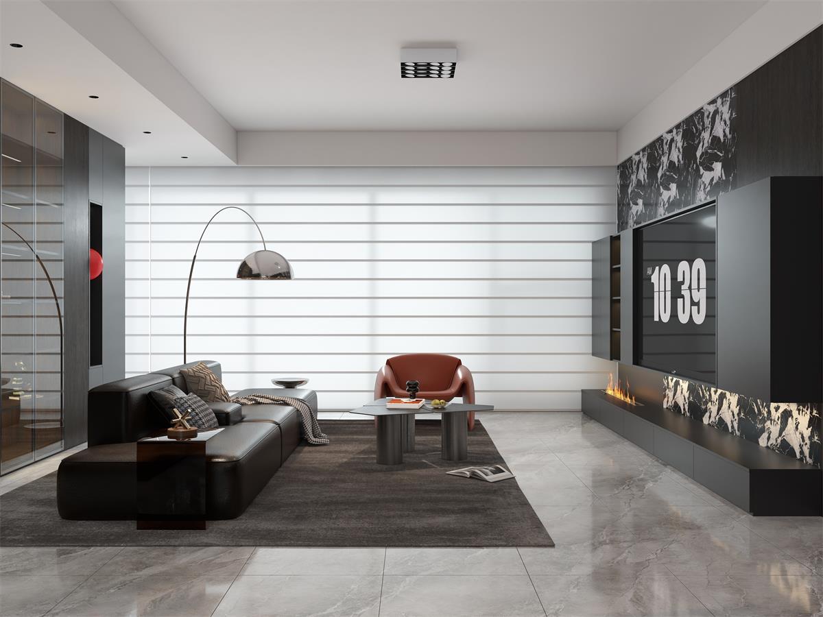 萬科錦曜 | 暗黑美學(xué)天花板！他家129㎡意式風(fēng)太驚艷了！