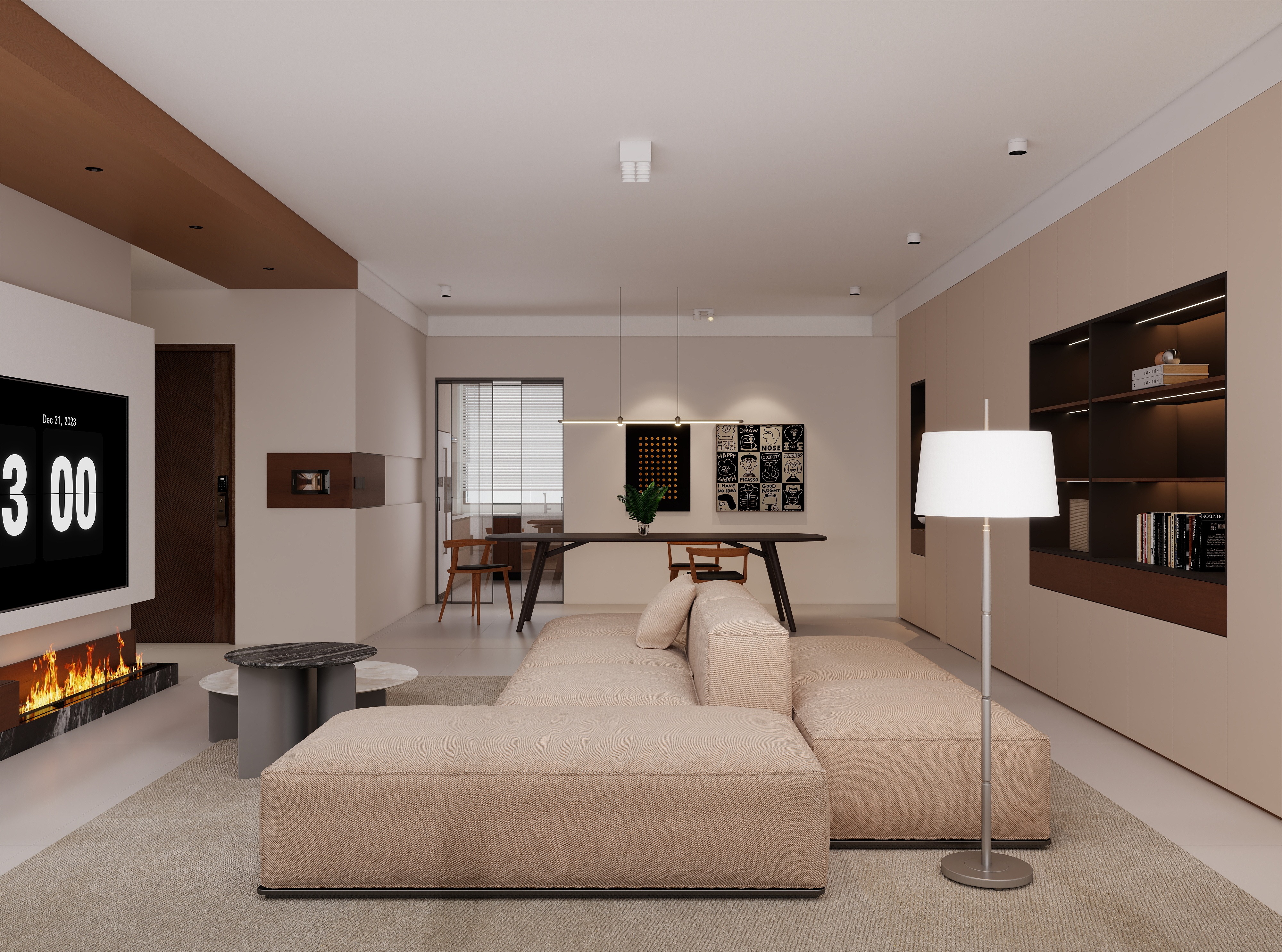 星耀閱海143㎡ | 黑白灰到底有什么神仙魅力?。繜o(wú)濾鏡也能硬控我3分鐘