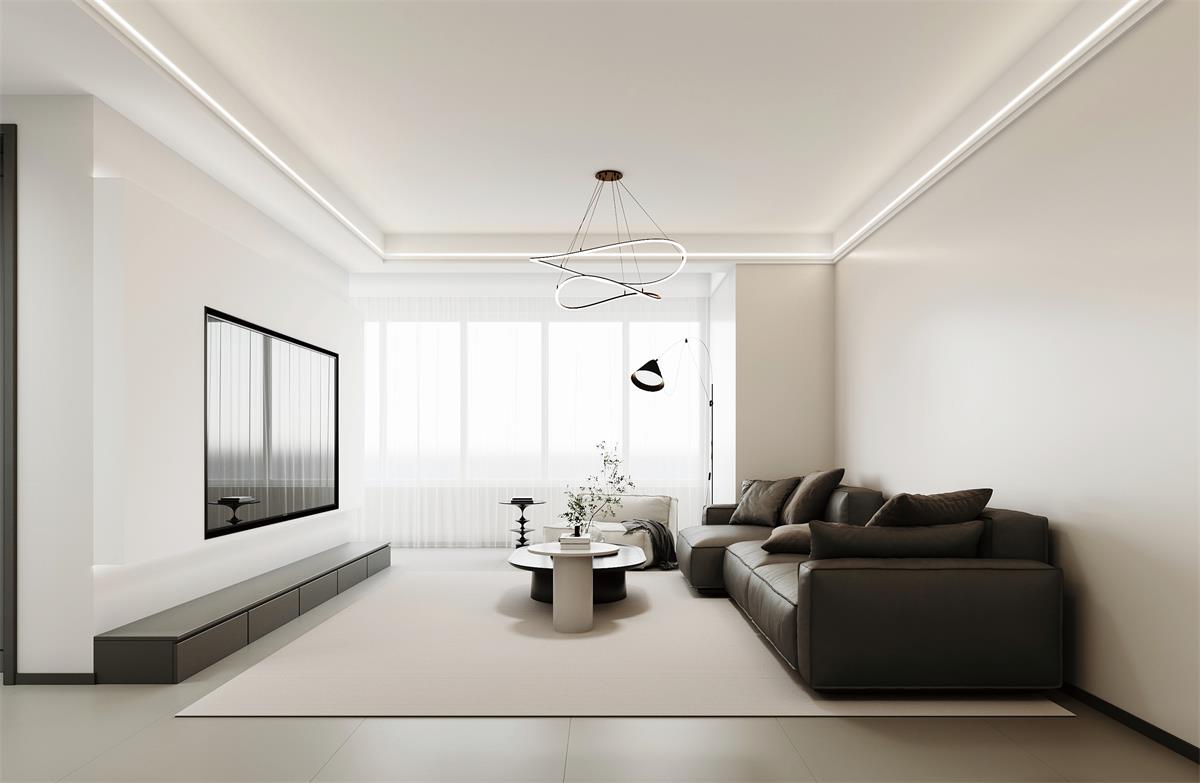 玉庭華府 | 憑啥這套130㎡簡(jiǎn)約風(fēng)能刷爆朋友圈？島臺(tái)+餐桌、床尾柜統(tǒng)統(tǒng)安排上！