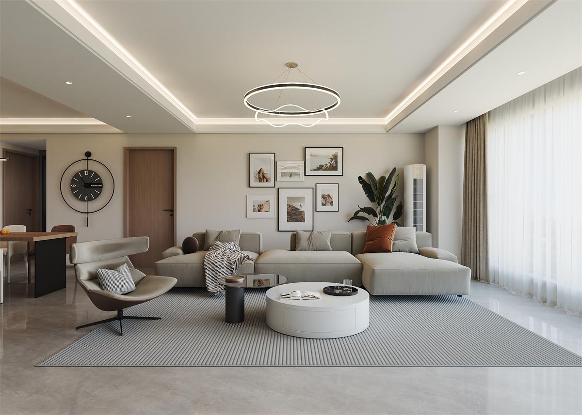 中海華樾 | 萬萬沒想到！這個130㎡簡約風(fēng)的家，讓幸福感飆升！