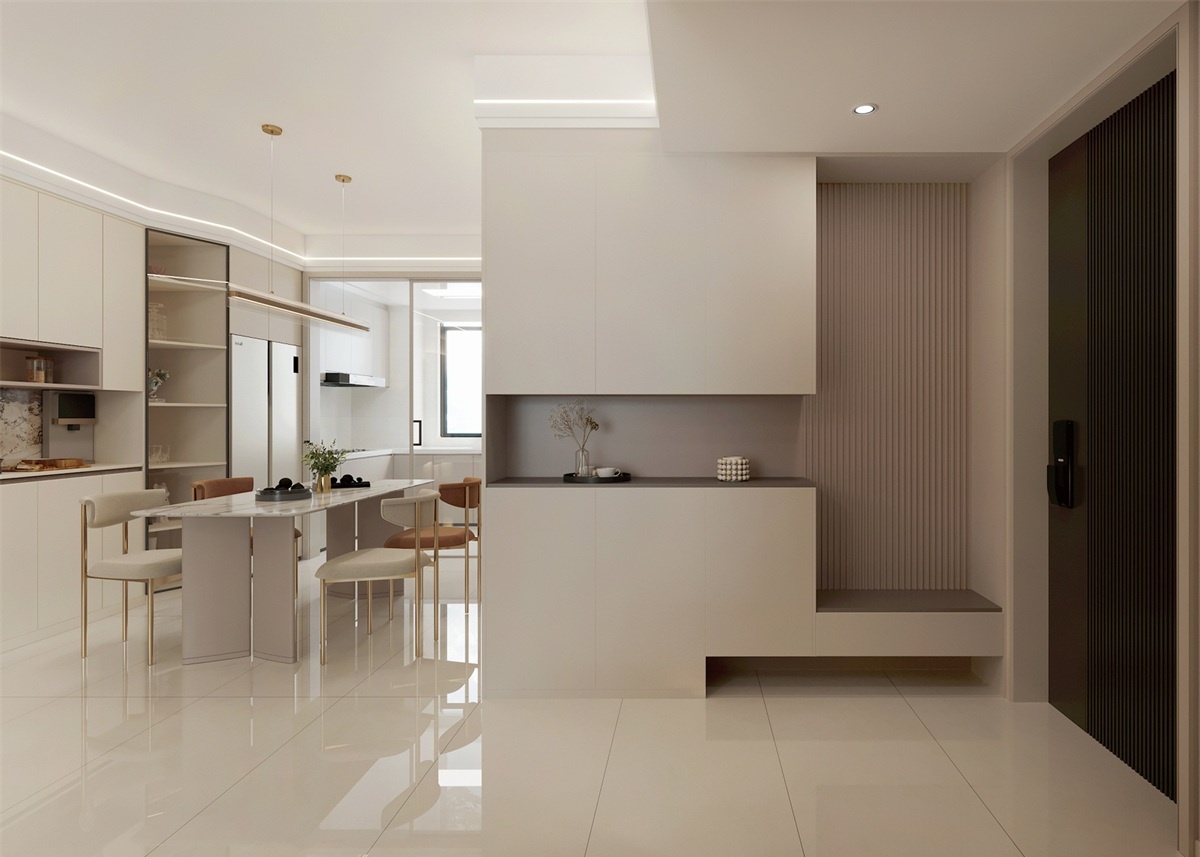 中海河山郡 | 聽勸！裝修少看點(diǎn)網(wǎng)紅設(shè)計(jì)，119㎡簡約風(fēng)小家溫馨又耐看！