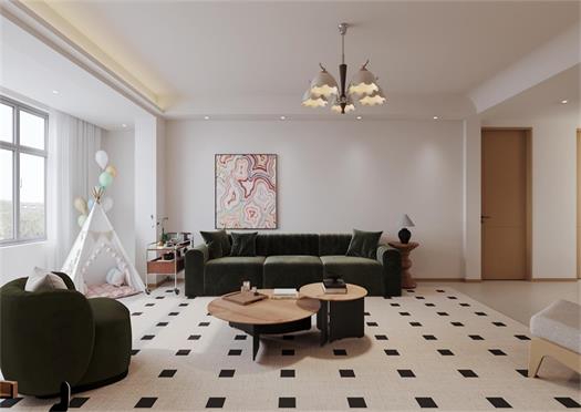 湖畔嘉苑 | 139㎡輕復(fù)古之家，不盲目跟風(fēng)，做生活的主角