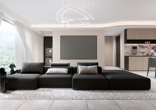 民生北府143㎡ | 年輕夫妻的自然主義婚房！一屋兩人，三餐四季，開啟幸福序章~