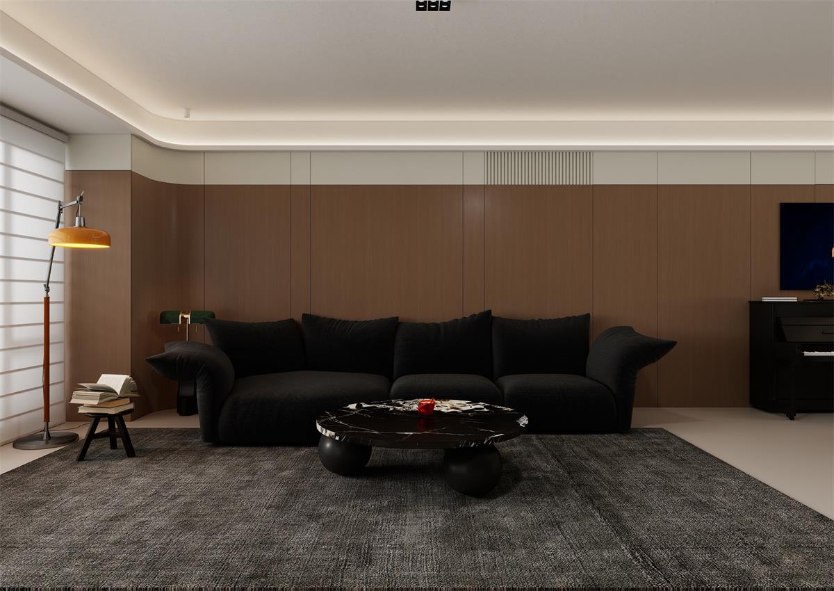 中海海樾133㎡ | 素雅又顯貴的意式極簡家