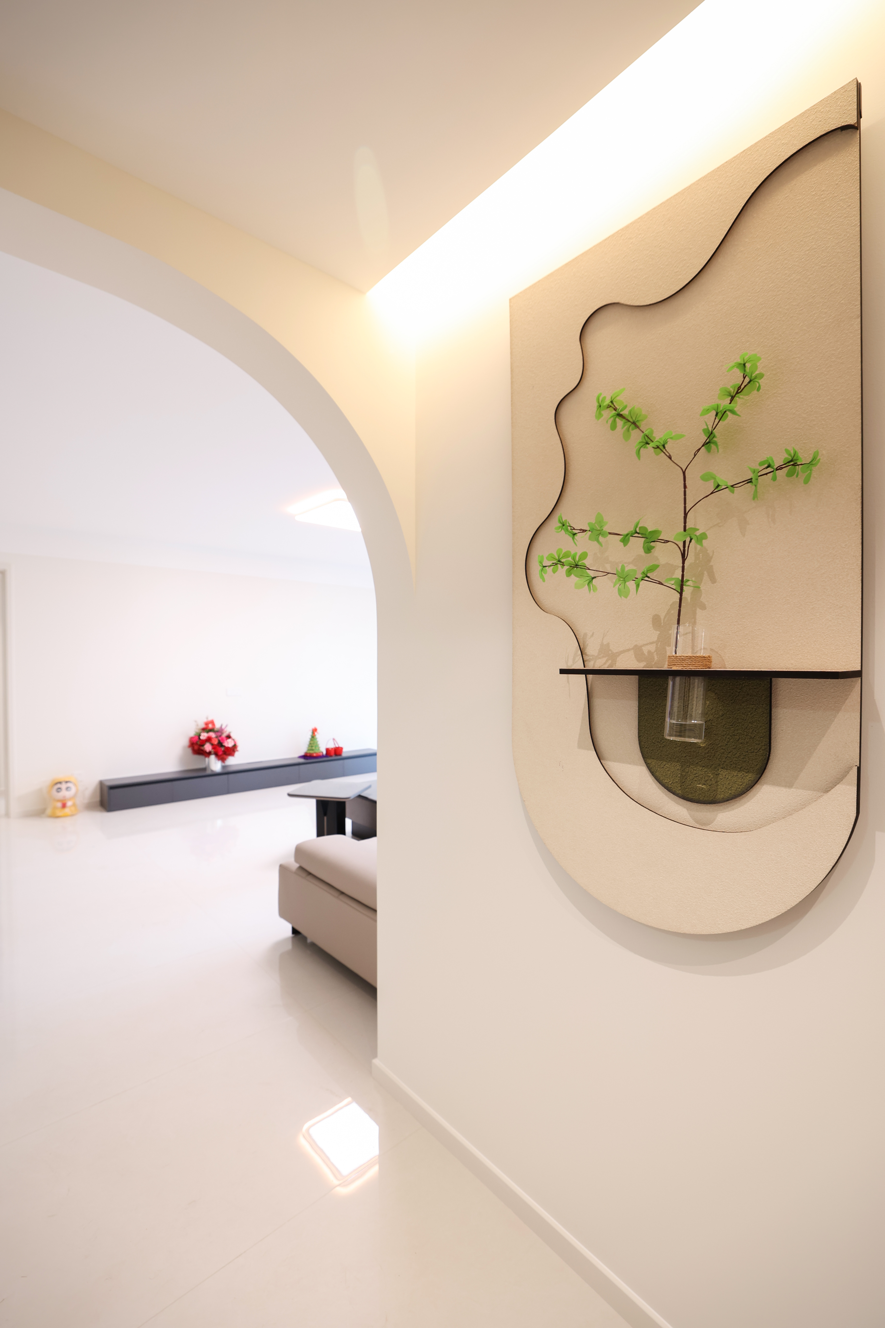 中海海樾133㎡ | 實(shí)景首發(fā)！還好聽勸，裝修選了現(xiàn)代簡(jiǎn)約風(fēng)，干凈又顯大！