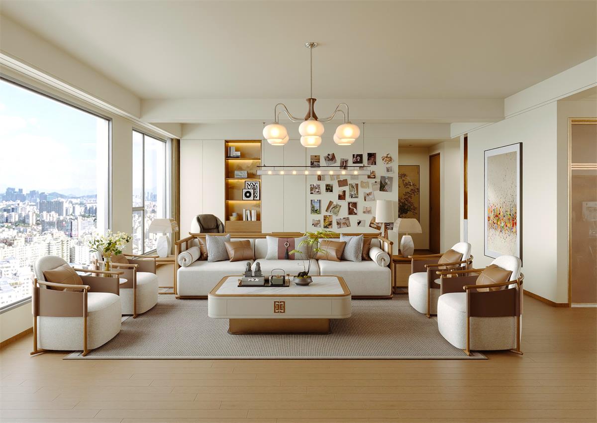 閱麓和院147㎡ | 三線小城的宋式美學(xué)家，有種「柳暗花明」 的松弛寫意