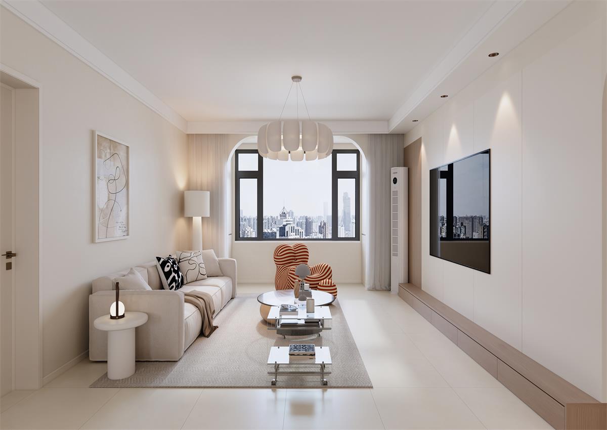 悅海·天潤府153㎡ | 自帶溫柔濾鏡！奶油風的家簡直是「松弛感」頂流！