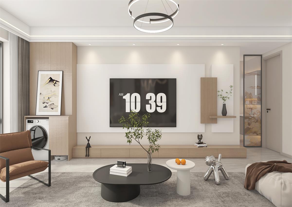 紫辰府128㎡ | 『奶油風』不是刷個大白墻！溫馨、顯大、好打理才是核心！