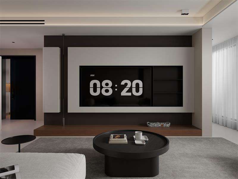 北郡府136㎡ | 不跟風(fēng)、不網(wǎng)紅，這個(gè)高智感的意式極簡(jiǎn)家，百看不厭！