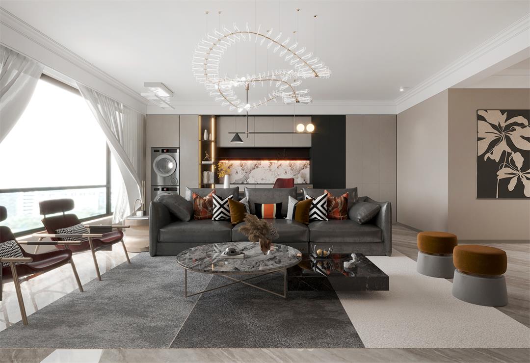 民生北府133㎡ | 沒跟風！自己做主裝了現(xiàn)代風的家，實用又耐看！