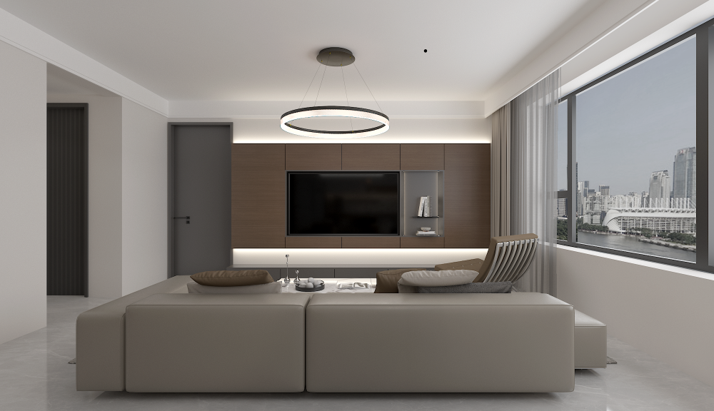 金宇鳳語庭105㎡ | 花小錢辦大事！小戶型+簡(jiǎn)約黑白灰著實(shí)驚艷