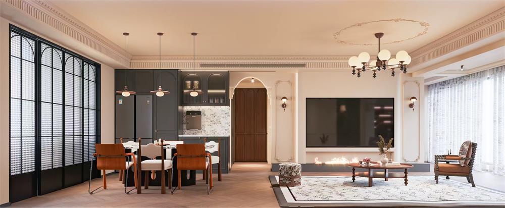 中梁印168㎡ | 絕美法式復古風！二人一貓裝滿日常的松弛與浪漫~