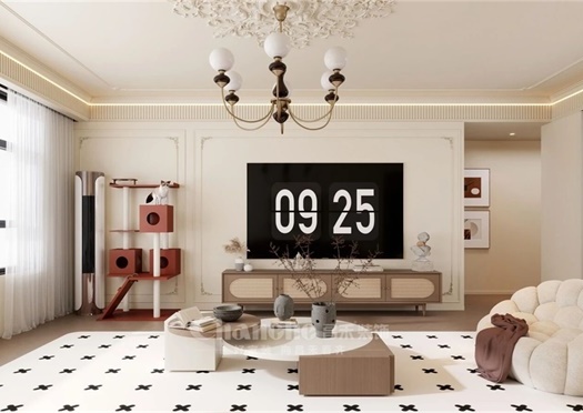 盛世西城130㎡ | 住進(jìn)這個(gè)中古奶油風(fēng)的家，推門那一刻幸福感爆棚！