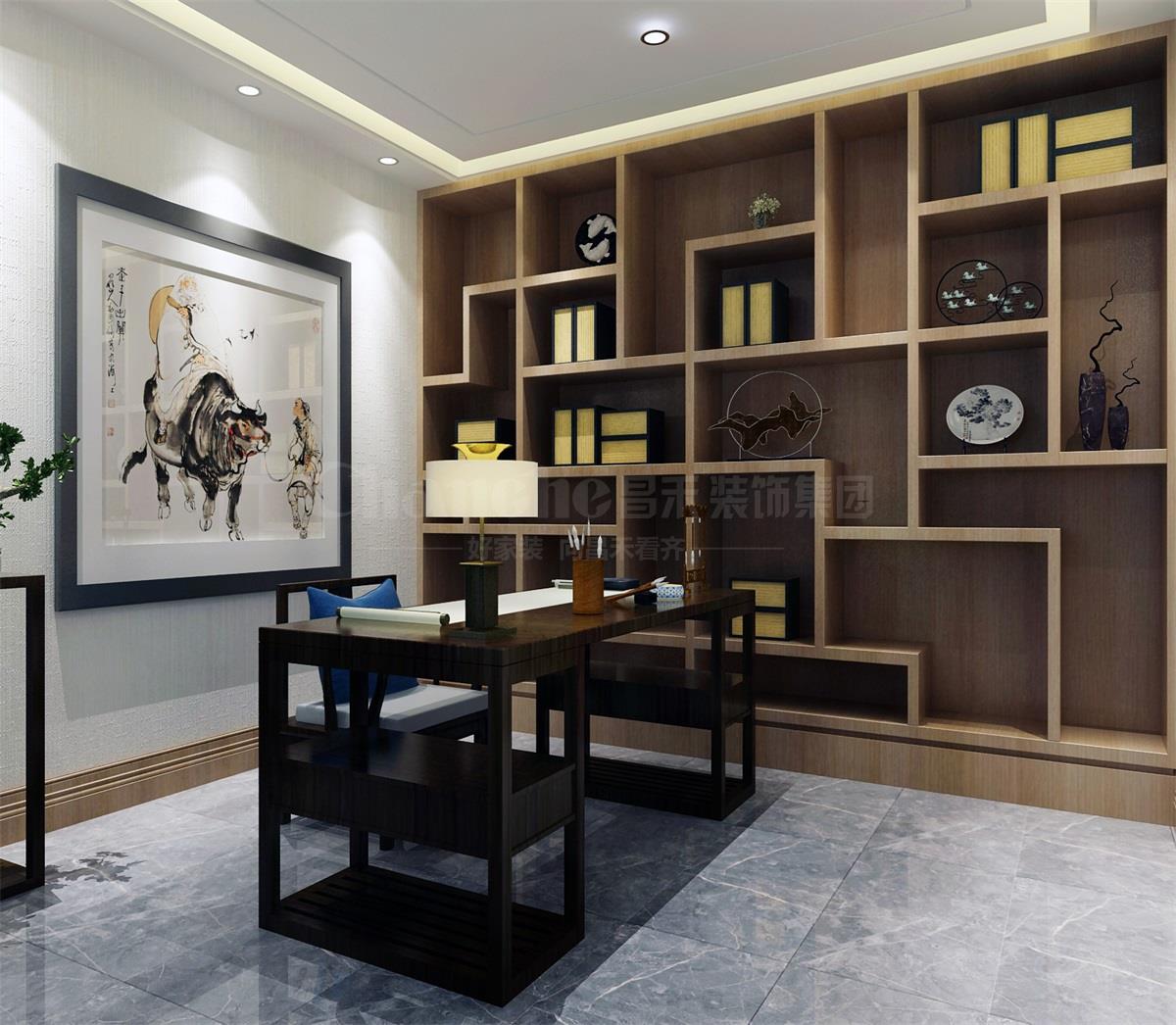 書房和接待茶室散發(fā)著淡淡的茶香，只需心境空靈，少幾分濃墨重彩，多幾分雅致清寧，并在此感悟生命的智慧。